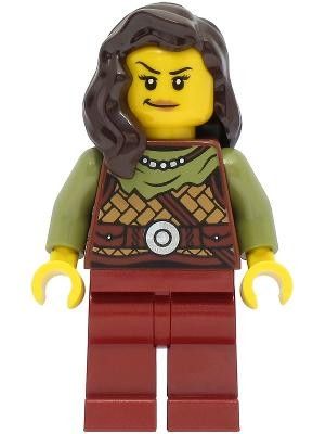 Ny Lego Viking female minifiguren