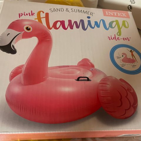 Intex Flamingo Ride-On  Beach leke