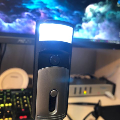 Webcam A4Tech (PK-7MA) integrert mikrofon og lys