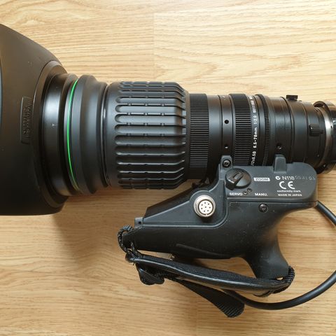 Canon Cine Servo Zoom lens. Endret pris!