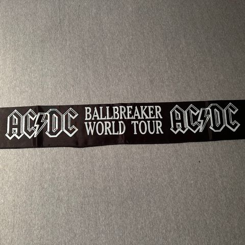 AC/DC Ballbreaker world tour skjerf