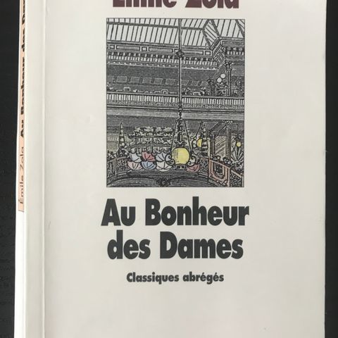 Bok Book - Emile Zola - Au Bonheur Des Dames - classiques abrégés