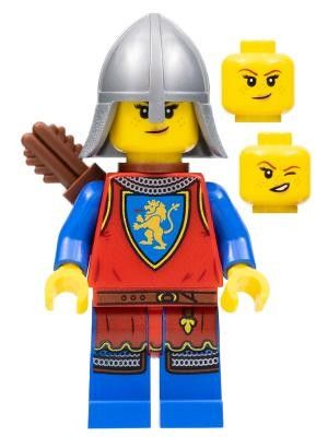 Ny Lego Castle Lion Knight minifiguren