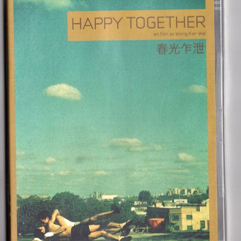 Wong Kar Wai " Happy Together " DVD Ny Forseglet