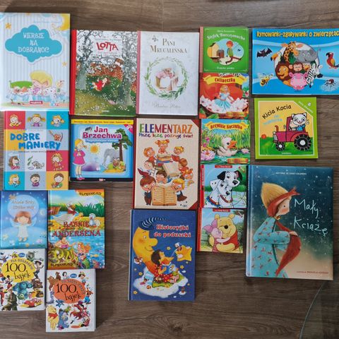 Zbiòr książek dla dzieci / Barnebøker
