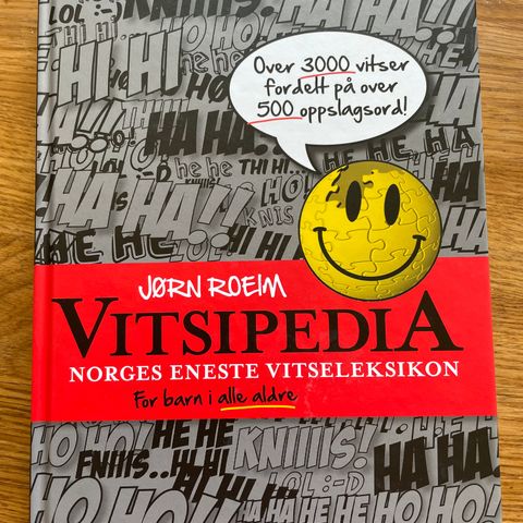 Jørn Roeim: Vitsipedia, Norges eneste vitseleksikon