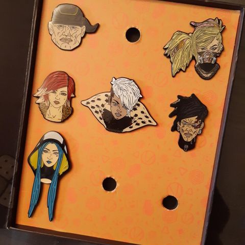 Borderlands 3 pins selges