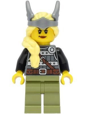 Ny Lego Viking female minifiguren