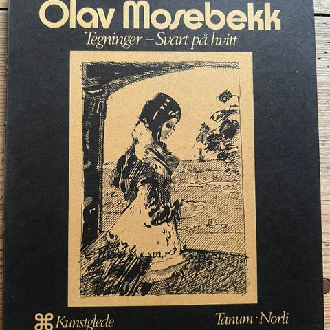 Olav Mosebekk : Tegninger - Svart på Hvitt