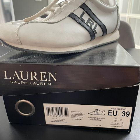Lite brukt - str 39  - Lauren Ralph Lauren sneakers dame