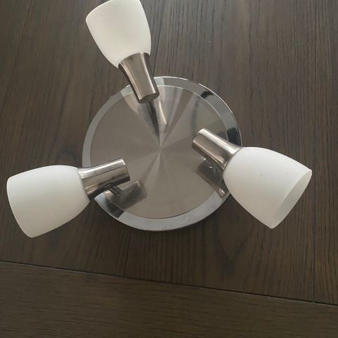 Taklampe, 22 cm i diameter