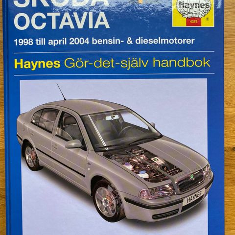 Haynes bok Skoda Octavia - gjør det selv bok