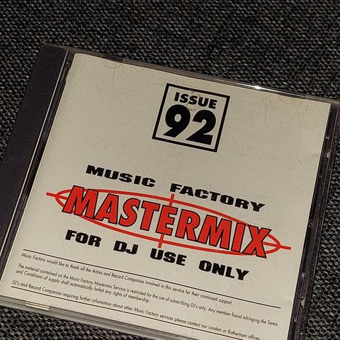 Music Factory Mastermix CD