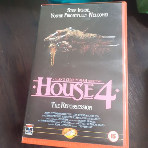 HOUSE 4. BIG BOX VHS SKREKKFILM. HORROR.