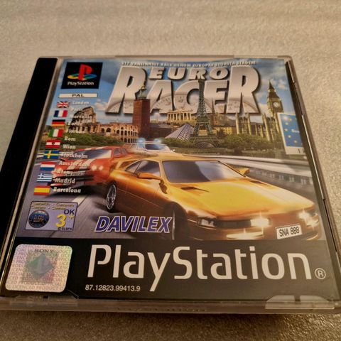 Euro Racer til Playstation 1
