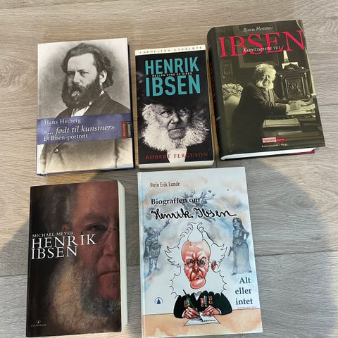 Henrik Ibsen biografier
