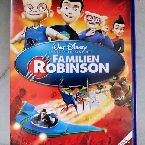 Dvd barnefilm. Familien Robinson. Disney klassiker nr.47. Norsk tale og tekst.