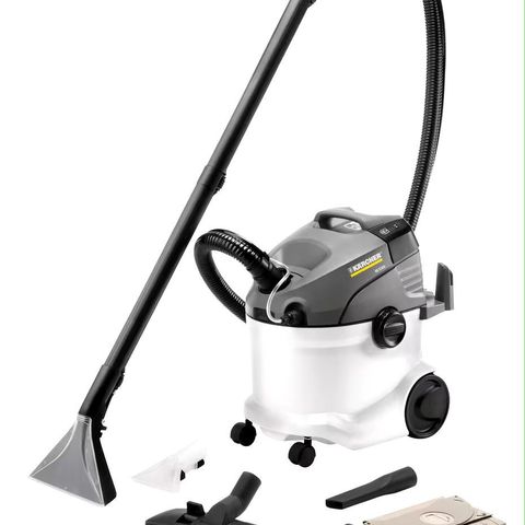 Teppe/tekstilrenser fra Karcher leies ut