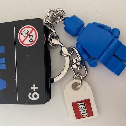 Ny Lego blå VIP keychain