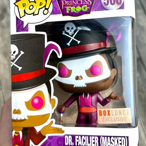 Funko Pop! Dr. Facilier (Masked) | The Princess and the Frog | Disney (508)