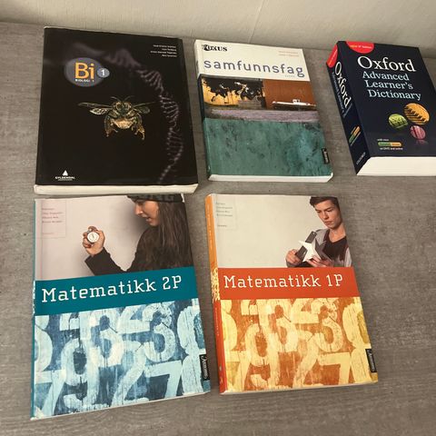 Samfunnsfag, Bio 1, Matematikk 1P og 2P