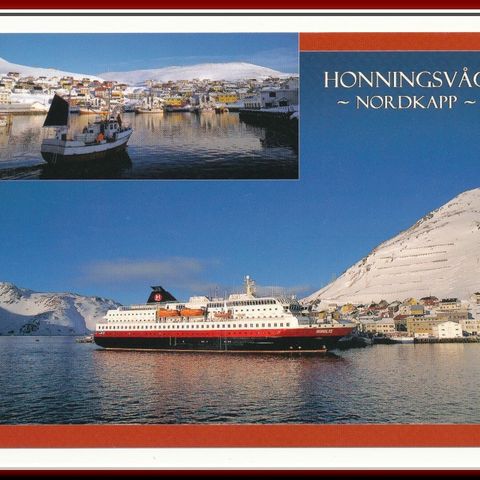 ** HURTIGRUTEN * NORDLYS * HONNINGSVÅG ** REF. 6225