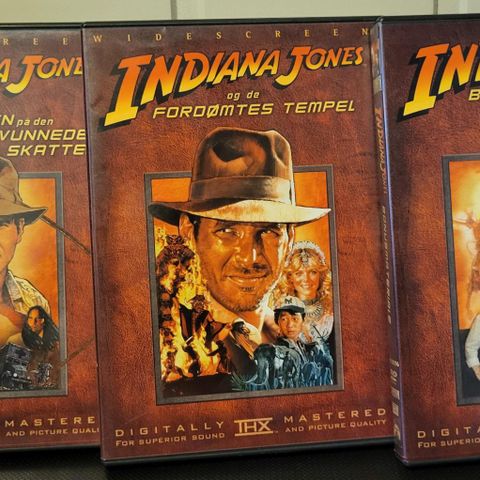 Indiana Jones,  4 filmer og bonusmateriale