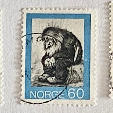 Norge 1972 Norske eventyr II NK 700 - 702 Stemplet