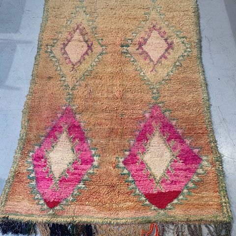 Nyhet - Vintage marokkanske tepper - Ulike størrelser og mønster - På lager!