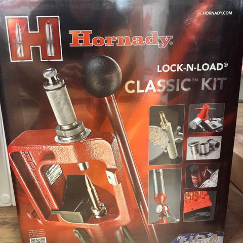HORNADY LOCK-N-LOAD Classic Kit ( MEST FOR PENGENE ) KUN 6490.-