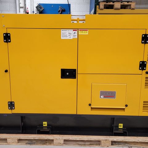 Utleie strømaggregat, diesel generator 400/230V.