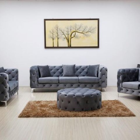Kupp! Helt ny 3+2+1 Luxe sofa gruppe - GRATIS FRAKT