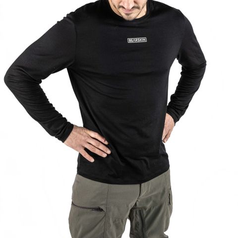 Bearskin Langermet merinoull overdel. (Merinowool Longsleeve)