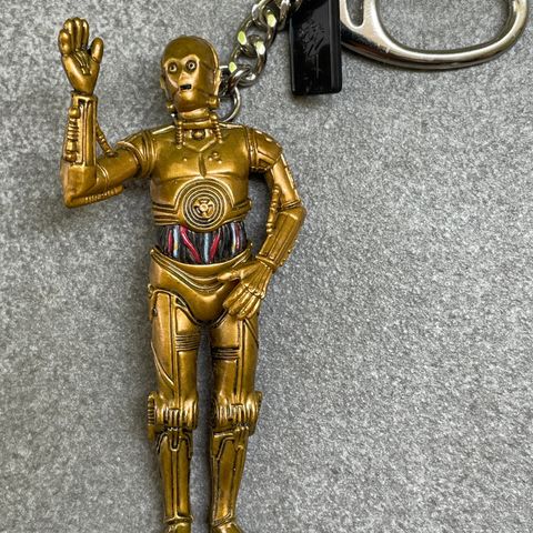 C-3PO Star Wars Robot nøkkelring - 2008 LFL produktmerket