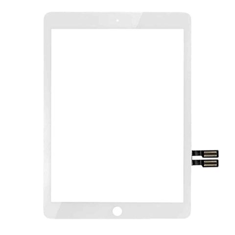 iPad 4 - 9.7" skjerm/glass - hvit/sort