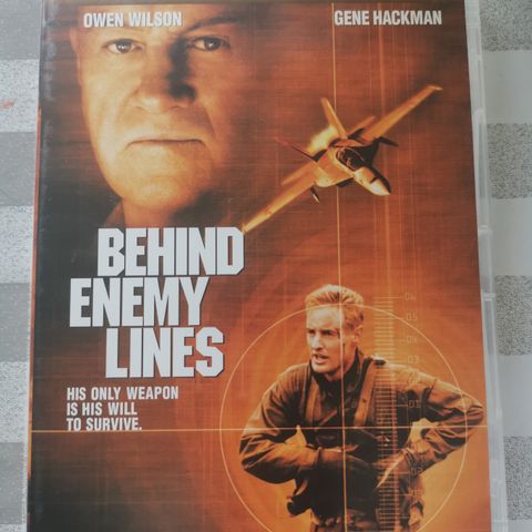 Behind Enemy Lines (DVD 2001, norsk tekst)