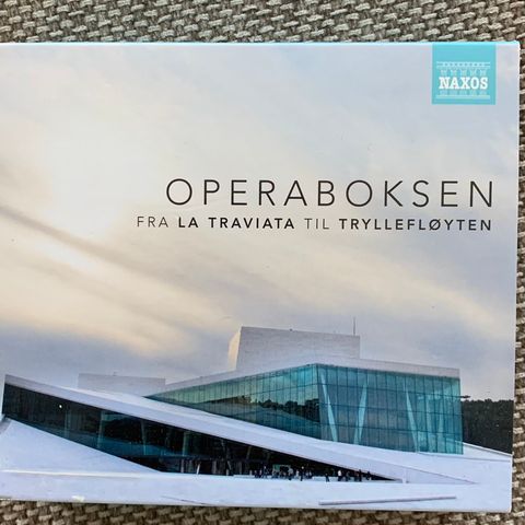 CD-boks selges. Operaboksen