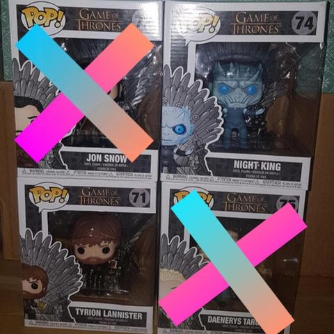 Game of Thrones Funko Pop! Figurer selges!