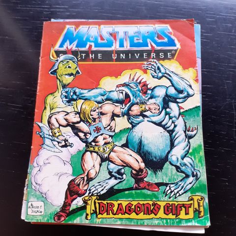 MASTERS OF THE UNIVERSE/ HE-MAN. MINI COMICS FRA 80TALLET.