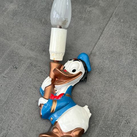 Vintage Donald Duck Lampe