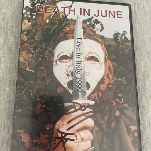 Death in June - Live in Italy 1999 SIGNERT