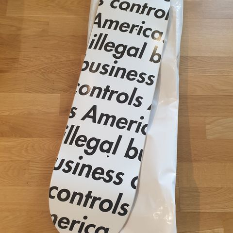 Supreme Illegal Business Skateboard Deck