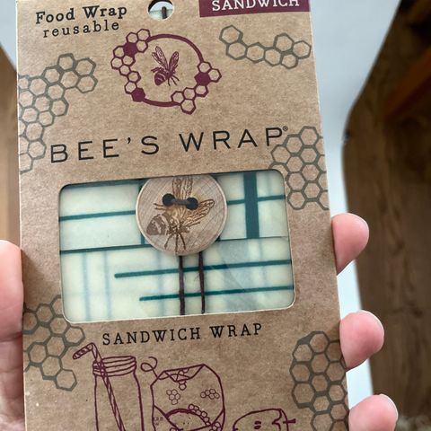 sandwich bee’s wrap/ innpakning