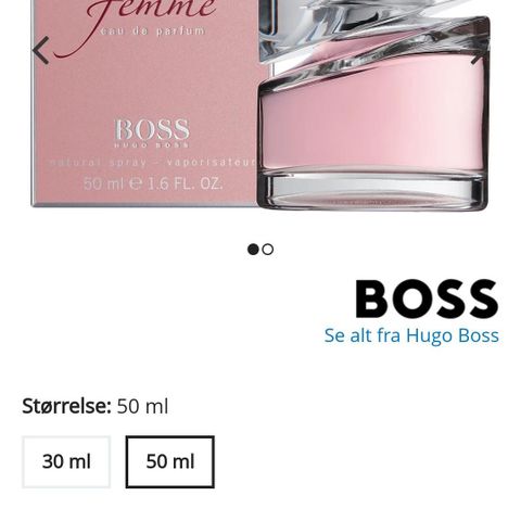 Hugo Boss - Boss Femme 50ml