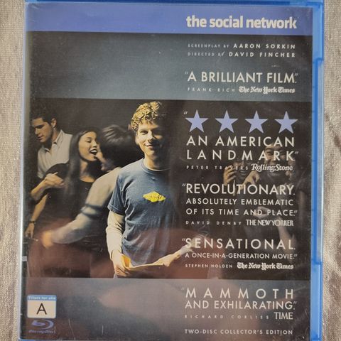 The Sosial Network Blu-ray ripefri norsk tekst
