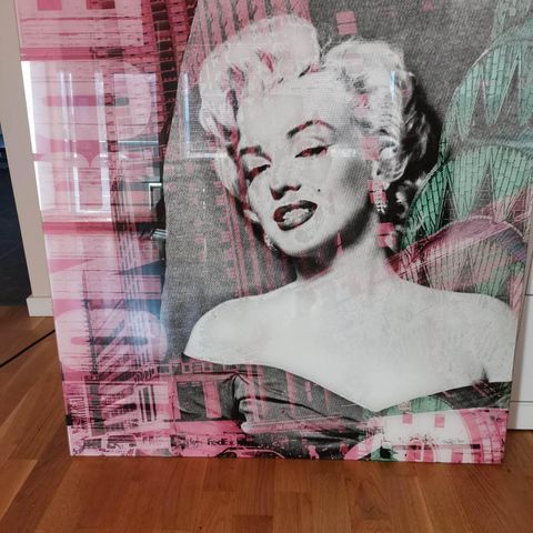 Sjelden glass Marilyn Monroe