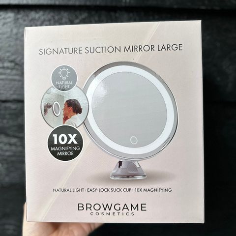 BROWGAME COSMETICS SIGNATURE SUCTION Speil 10X Nypris-499kr
