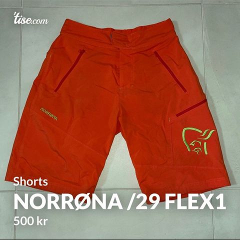 Norrøna /29 flex1 shorts.