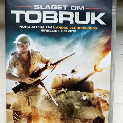 Slaget om Tobruk (DVD)