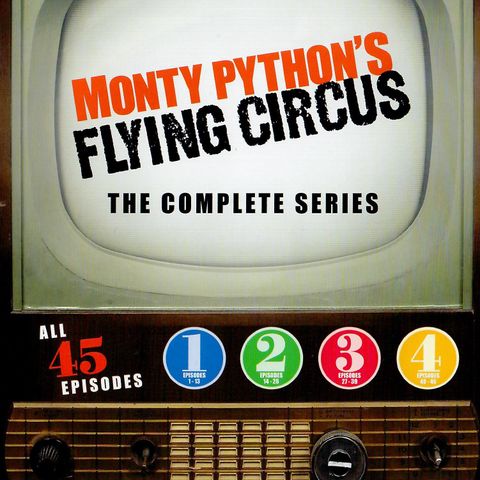 Monty Pythen The Complete Series på DVD